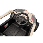 Elektrická Bugina - Kawasaki JS330 24V5Ah - béžová